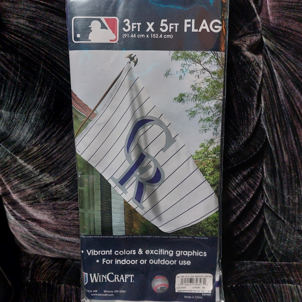 Colorado Rockies Flag New